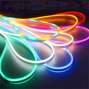 360 độ phát sáng <span class=keywords><strong>RGB</strong></span> <span class=keywords><strong>DMX</strong></span> Led Neon Flex Dải 20 mét-40 mét đường kính IP67 Silicone Neon Ống linh hoạt PVC PVC Neon dây đèn" - Product Image 4