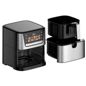 Freidora de Aire Digital de 9L, Acero Inoxidable, Electrodoméstico de Cocina Inteligente sin Aceite, Mejor Valorada por Consumidores para Uso Doméstico, Gran Capacidad - Product Image 3