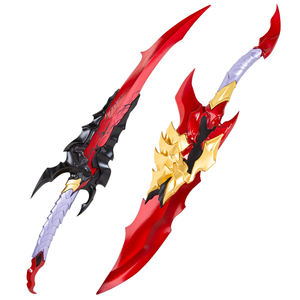 Épée en métal <span class=keywords><strong>Solo</strong></span> <span class=keywords><strong>Leveling</strong></span> Kamish's Wrath, type poignard principal/deuxième main, accessoire de cosplay, arme de collection et cadeau - Product Image 1