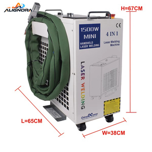 เครื่องเชื่อมเลเซอร์แบบมือถือ 1500W 2000W 3000W 4IN1 เครื่องเชื่อมไฟเบอร์เลเซอร์สำหรับโลหะ - Product Image 2