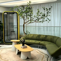 Offre Spéciale : Cabine de Travail Modulaire Amovible en Aluminium, Portable, pour Bureau Compact ou Espace Privé, Facile à Installer en Extérieur