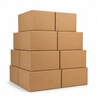 Emballage en carton ondulé sur mesure pour la livraison express de fruits, de livres et de marchandises