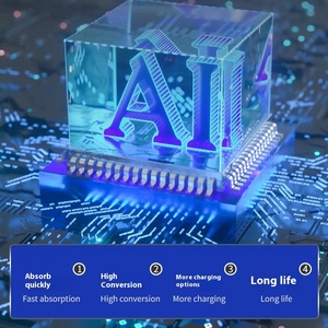 Chuyển đổi cao Monocrystalline silicon đen ngoài trời xách tay Hệ thống cung cấp điện năng lượng mặt trời bảng điều khiển - Product Image 5