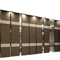 Mur coulissant mobile en aluminium et MDF, réglable, insonorisé, ignifuge et écologique pour bureau et salle de réunion