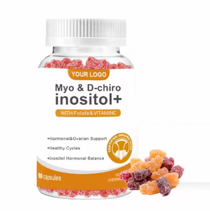 Complément alimentaire ASAP OEM ODM Inositol Folate Vitamine D3 pour femmes, gommes à mâcher à base de Myo D-Chiro Inositol pour l'équilibre hormonal - Product Image 3