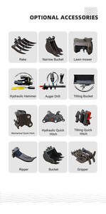 Мини-экскаватор Rhinoceros XN35, 3,5 тонны - Product Image 4