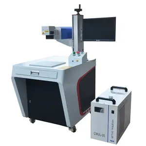 Metallrohr-UV-Laser beschriftung maschine CO2-Lasermarkiermaschine für Kunststoff folien beutel