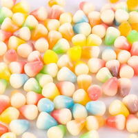 Bonbons diamants colorés, une touche de saveur fruitée colorée