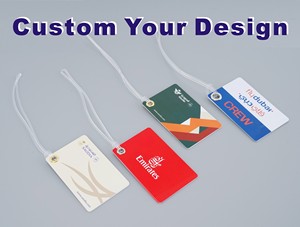 <b>Customize</b> All Kinds of Label Cards Luggage Plastic Label Airport Luggage Tag - Product Image 3