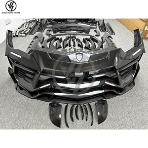 ชุดแต่ง MSY Style Dry Carbon Gen III ลายทวิลเงา สำหรับ URUS ประกอบด้วย ฝากระโปรงหน้า สปอยเลอร์ ฝาครอบกระจกมองข้าง และกันชน - Product Image 4
