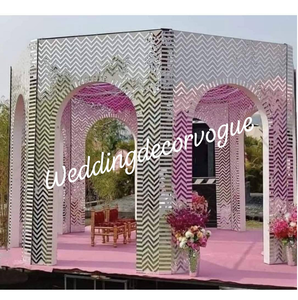 Decoración Elegante para Escenario de Boda, Diseño Decorativo para Recepción, Ceremonia de Compromiso y Eventos - Product Image 3