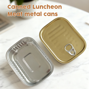 Latas <span class=keywords><strong>de</strong></span> Aluminio Abiertas Soldadas <span class=keywords><strong>de</strong></span> Grado Alimenticio para Carne en Conserva o Carne Enlatada, Caja <span class=keywords><strong>de</strong></span> Embalaje para Atún y <span class=keywords><strong>Sardinas</strong></span> - Product Image 4