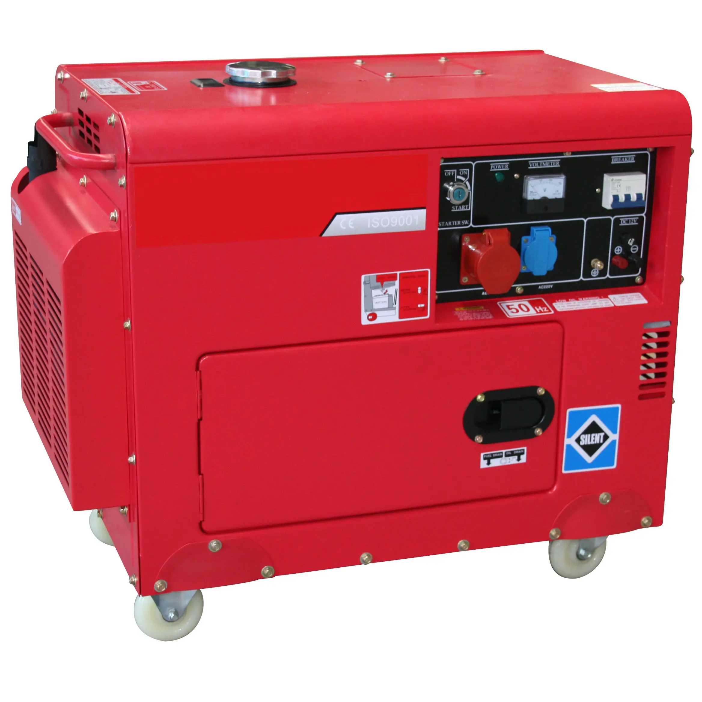 5KW offener Typ guter tragbarer Diesel generator 10kw 10kva tragbarer leiser Diesel generator