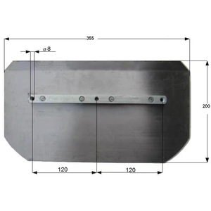 ใบมีดเครื่องขัดคอนกรีตขนาด 355*200 มม. - Product Image 1
