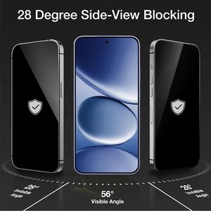 Protector de Pantalla de Privacidad ODM para Xiaomi 17 Pro, Cristal Templado Antiespía, Película Protectora de Pantalla Privada para Xiaomi 17 - Product Image 3