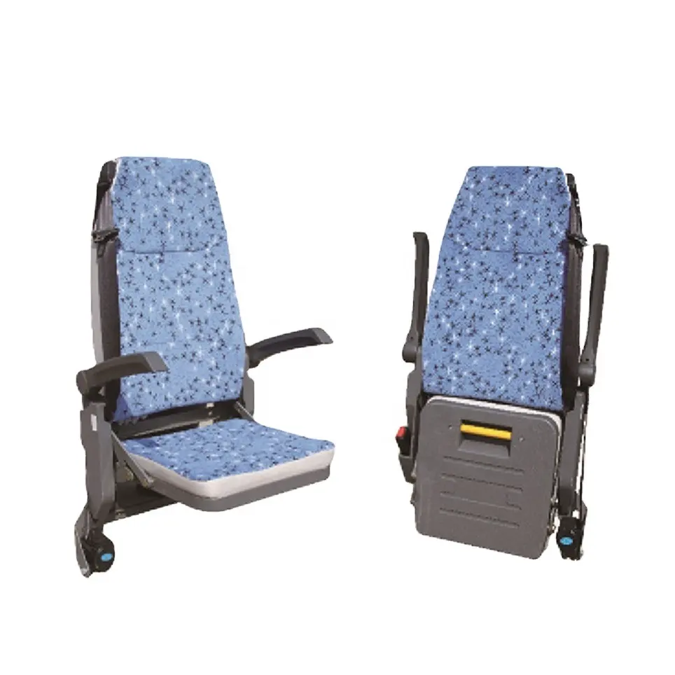 Siège de bus pliable universel, 1 pièce, guide pour voiture