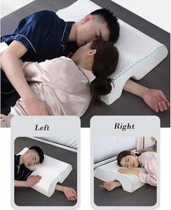 Oreiller ergonomique personnalisé pour couples en mousse à mémoire de forme avec tunnel pour le bras, fournisseur OEM ODM avec support d'emballage et de logo - Product Image 2