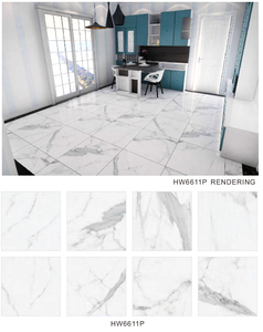 600x600mm calacatta đá cẩm thạch sứ Sàn Trắng tráng men pisos porcelanato gạch vitrified đánh bóng tường gạch men - Product Image 1