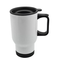 Seau à glace pour sublimation thermique en acier inoxydable 304 avec poignée, design moderne portable, multi-usage, pour voiture, OEM transfrontalier