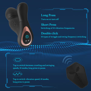 Plug Anale Vibrante in Silicone di Alta Qualità con Telecomando Wireless, Forte Vibrazione, Giocattolo Anale Maschile per il Piacere Sessuale - Product Image 5