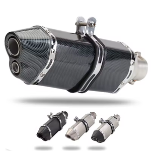 51MM Universel Moto Tuyau D'échappement Silencieux Ak Escape Moto pour CB400 R6 <span class=keywords><strong>Cb1000r</strong></span> Cbr650f Gsxr750 K11 Mt07 Z900 Z650 - Product Image 2
