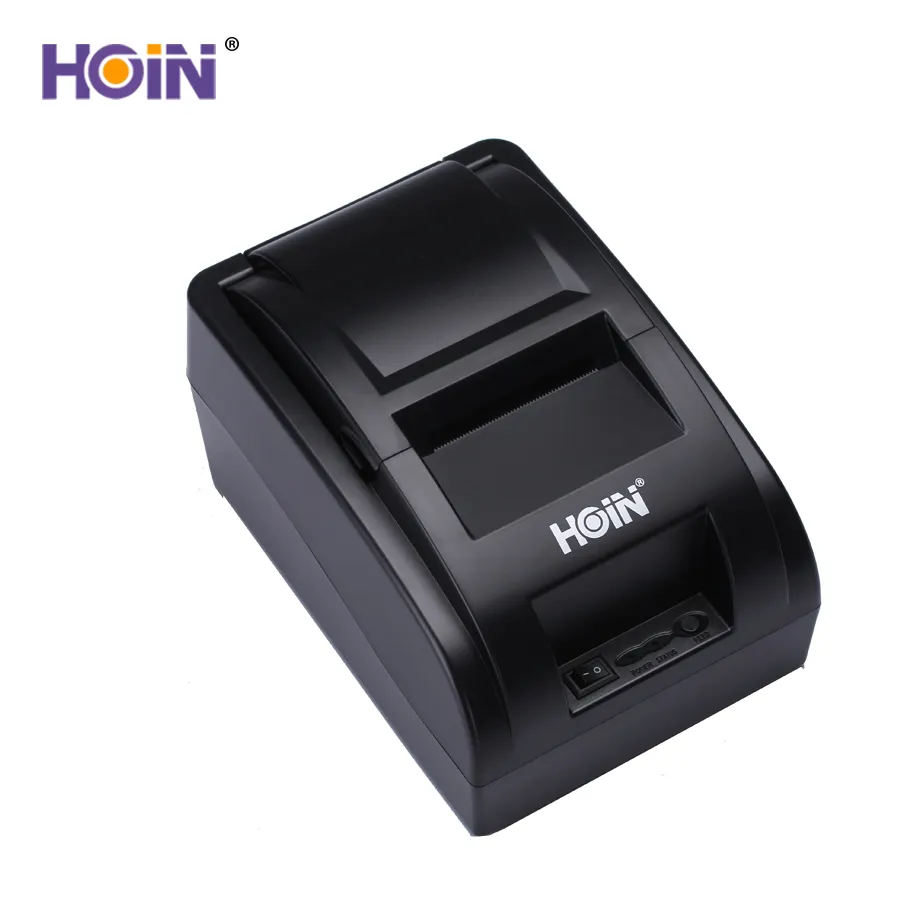 Черно-белый 58 мм Hoin принтер ODM/OEM доступен с CB CE FCC ROHS BIS сертификацией ESC/POS Термальный чековый принтер
