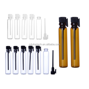 Flacon d'échantillon de parfum prêt à expédier Offre Spéciale <span class=keywords><strong>1ml</strong></span> 2ml 3ml Mini emballage cosmétique Flacon d'échantillon de testeur de parfum en verre transparent - Product Image 3