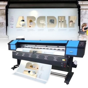 เครื่องพิมพ์โฆษณาเชิงพาณิชย์ 2 หัวพิมพ์ Xp600 สำหรับงานพิมพ์ CMYK บนวัสดุเฟล็กซ์แบนเนอร์ ใช้ได้ทั้งภายในและภายนอกอาคาร - Product Image 6