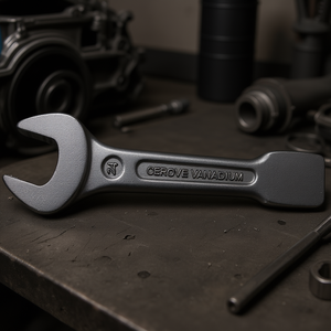 Fervi Open End Wrench Chrome Vanadium 12mm Automotive Repair <b>Tool</b> - Product Image 3