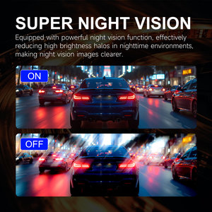 Caméra de tableau de bord universelle 4K HD à double objectif avec contrôle par application, vision nocturne supérieure, enregistrement audio, moniteur de stationnement 512 Go et Wi-Fi - Product Image 5
