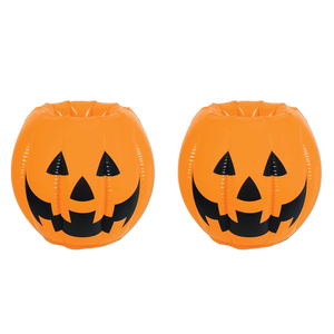 JOSEN Enfriador Inflable de PVC con Forma de Calabaza Jack-o'-lantern - Portátil e Impermeable para Eventos y Fiestas de Halloween - Product Image 5