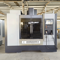 Machine de fraisage CNC verticale industrielle, commande GSK, BT40, simple, robuste, pour tâches de fraisage complexes, efficacité supérieure