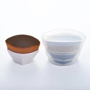 แปรงทารองพื้นสำหรับแต่งหน้าคาบูกิ55เมจิกเดี่ยวแบบแบนบีบีครีม - Product Image 2