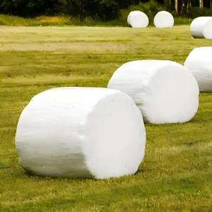 750mm X 1500m X25mic 사일리지 플라스틱 필름 및 원형 베일 랩 글로벌 수출 가격 - Product Image 1