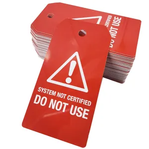 防水PVCプラスチックカードシート印刷サービスカスタムビジネス警告