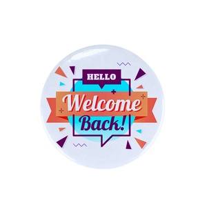 25/32/37/44/50/56/58/75mm Customized Logo Tin <strong>Button</strong> Badge Sublimation Blank Tin Pin Badge - Product Image 5