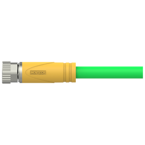 Conector Receptáculo Marvtech M12 Código D Hembra de Montaje Trasero en Ángulo Recto con Protección y Ángulo IP67 - Product Image 3