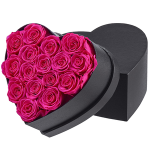 Caja de rosas eterna preservada real regalo eterno rosas Día de San Valentín flor Rosa eterna - Product Image 3