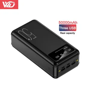 Elektronik-Powerbank 50000 mah tragbares ladegerät mobile Power Bank 50000 mah Powerbanks für Amazon für alle Smartphones