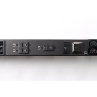 PDU intelligent 0U pour rack, triphasé, 42 prises C3915 verrouillables, compteur IP, contrôle à distance, boîtier de distribution de données, multiprise