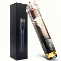 Max 2 Pompe à pénis à aspiration automatique, rechargeable par USB, 100% étanche, avec fonction de bain d'eau et vide d'air, pour l'agrandissement et la masturbation masculine