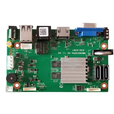32CH 4K Face CCTV NVR Board NOVA 98323 2 SATA Ports Security Video Recorder Board 32CH /4K/5MP/1080P Video Input 1CH Audio I/O