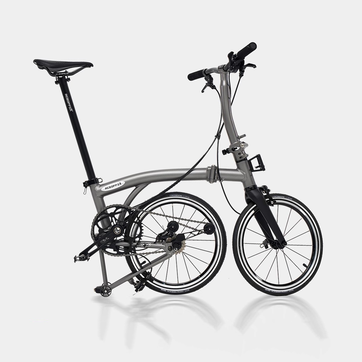Folding Bicycle Aleoca Hybrid Bike Bicycle Wheel Aleoca Pratiche Folding Bike  Bike Aleoca 14 Inch