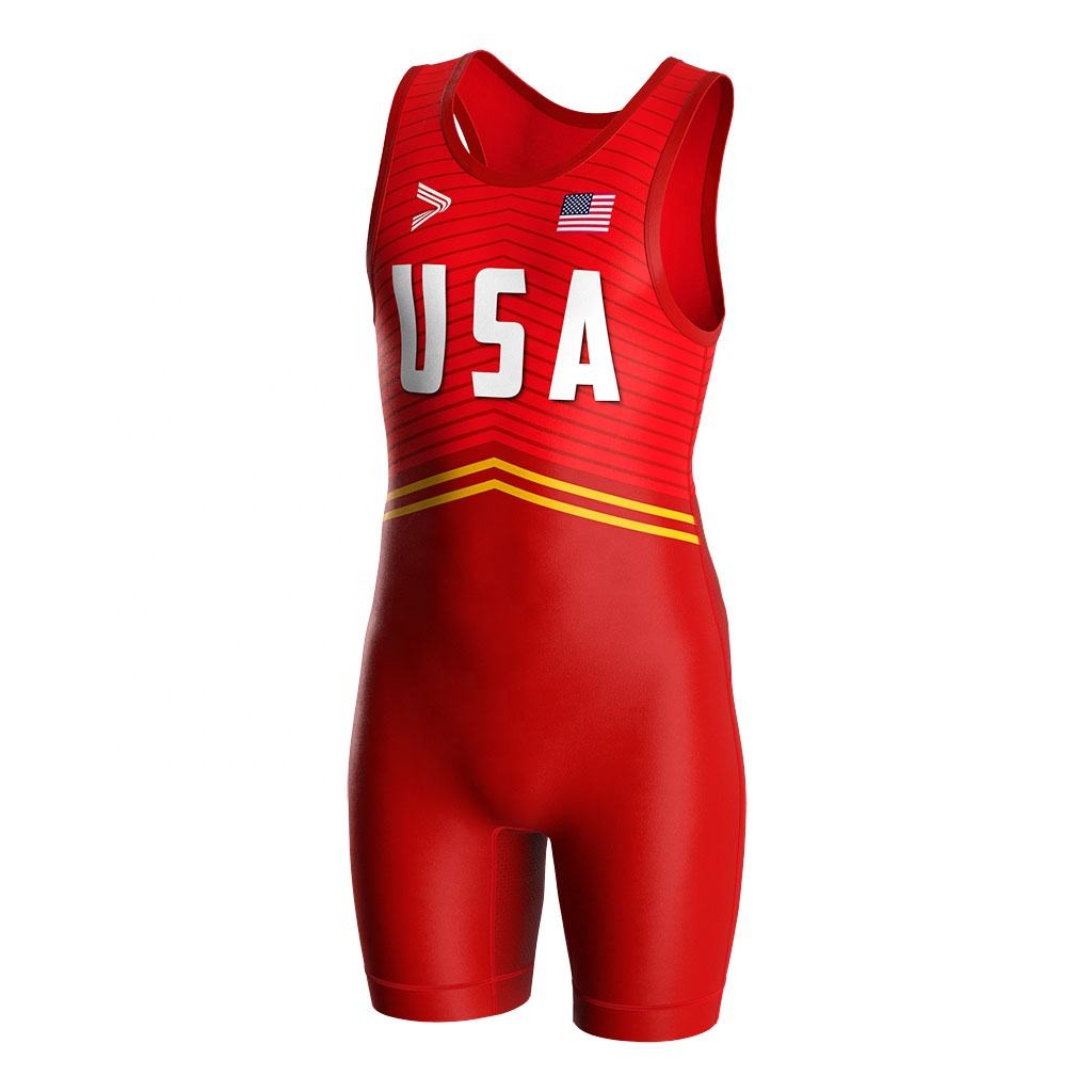 China Wrestling Gear High Quality Customized Sports Clothing