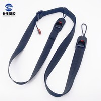 Black 45cm Large DSLR Mirrorless Camera Strap for and for Anti-Loss Shoulder and Wrist Lanyard Protective Accessory