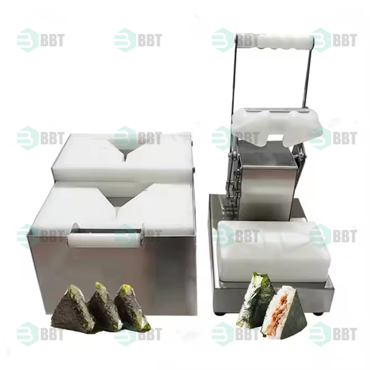 Hygienic Design Triangular Rice Ball Forming Machine for the Food Industry