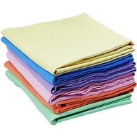 Vente en gros de chamois PVA super absorbant rouleau de chiffon de nettoyage de voiture avec récipient en plastique style uni pour usage en cuisine