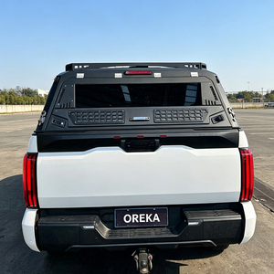 Cubierta Retráctil Manual Plegable Impermeable de Aluminio Rígido para Camioneta, Tipo <span class=keywords><strong>Camper</strong></span>, Personalizable, con Caja Trasera con Cerradura, Serie F - Product Image 4