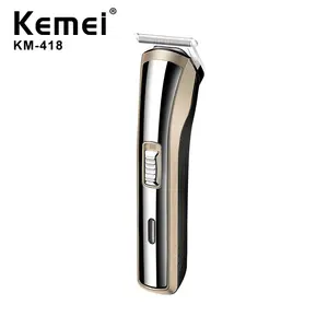 Kemei có thể tháo rời đầu rửa nhãn hiệu riêng tóc Clipper tập tin đính kèm lược USB sạc tóc Clipper