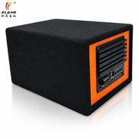 8 pouces DVC SPL voiture sous Woofers 300W RMS son actif boîtier en aluminium basse profonde voiture son actif voiture haut-parleurs Subwoofer